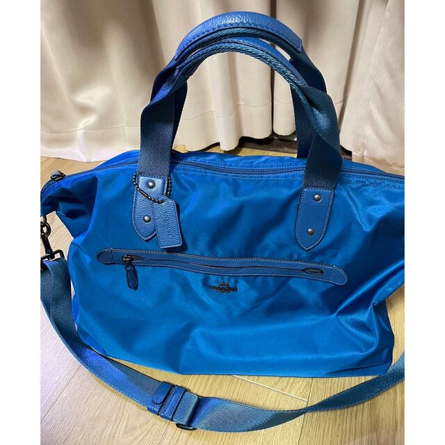 低価100%新品】 COACH 美品☆ COACH コーチ ナイロン×レザー ボストンショルダーバッグ 黒 軽量の通販 by みどどん's  shop｜コーチならラクマ