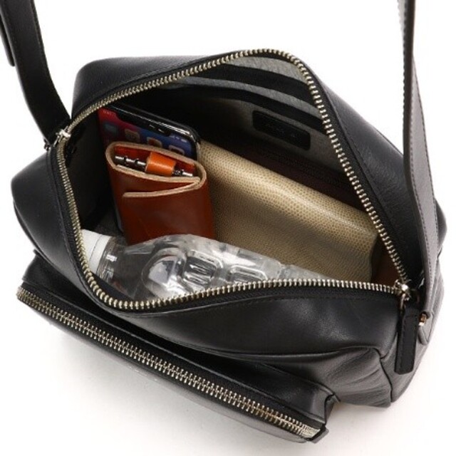 美品✨アニエスベー ショルダーバッグ angele レザー アンジェル 黒