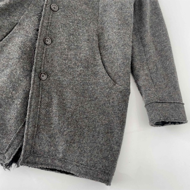 pas de calais パドカレ ウールボアコート ロングコート 38