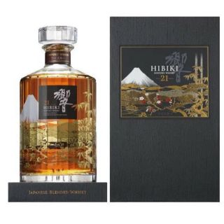 サントリー - レア【免税店限定】サントリー 響21年 意匠ボトル(花鳥風月) ★700ml