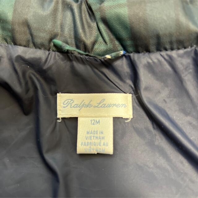 Ralph Lauren(ラルフローレン)のRalph Lauren ダウン　コート　12M キッズ/ベビー/マタニティのベビー服(~85cm)(ジャケット/コート)の商品写真
