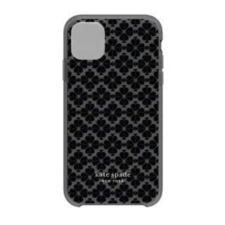 ケイトスペードニューヨーク(kate spade new york)のケイトスペード iPhone 11 ケース 黒 ブラック 花柄(iPhoneケース)