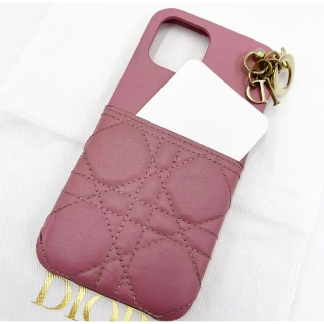 LADY DIOR iPhone 12 & 12PRO ケース カナージュ ラムiPhoneケース