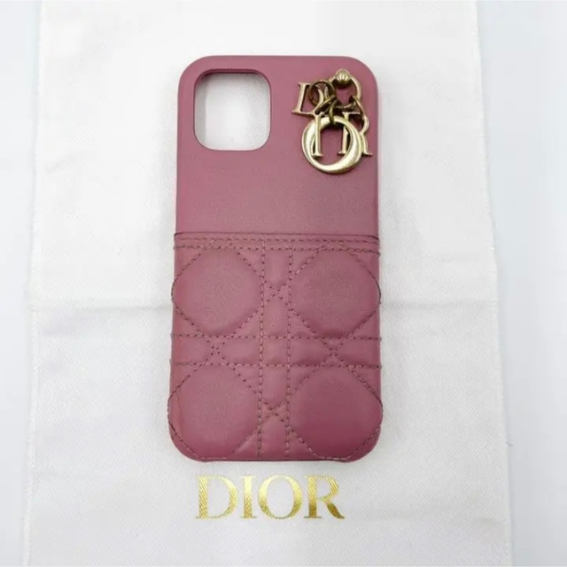 LADY DIOR iPhone 12 & 12PRO ケース カナージュ ラムiPhoneケース