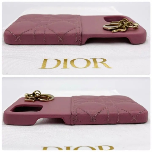 LADY DIOR iPhone 12 & 12PRO ケース カナージュ ラムiPhoneケース