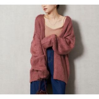 FREAK'S STORE - 新品タグ付き 深Vネックシャギー2WAYニットカーディガン