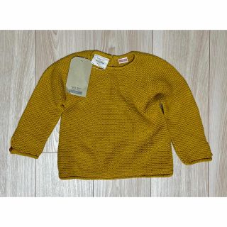 ザラキッズ(ZARA KIDS)の新品 未使用 ZARA baby ★長袖 セーター 86cm トップス　女の子(ニット/セーター)