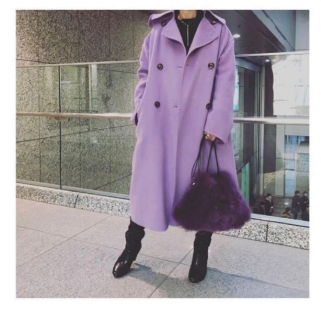 18AW完売☆Double Faced Wrap Coat