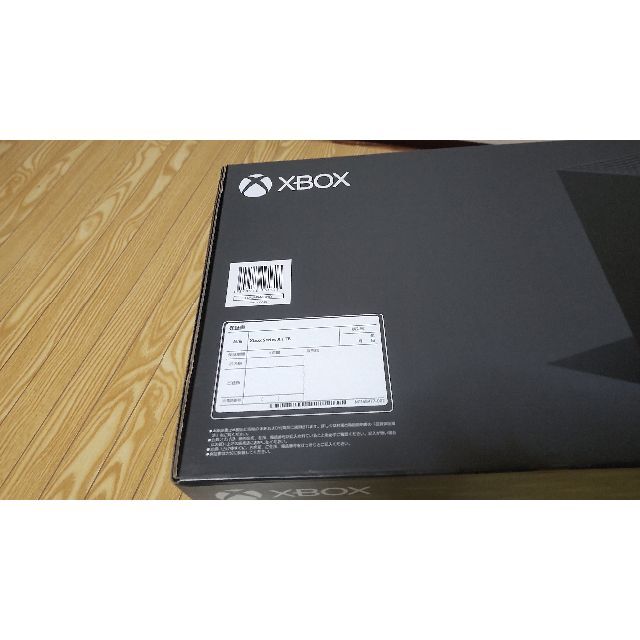 Microsoft(マイクロソフト)の【新品未開封】xbox series x エンタメ/ホビーのゲームソフト/ゲーム機本体(家庭用ゲーム機本体)の商品写真