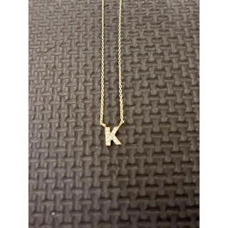 スタージュエリー(STAR JEWELRY)のスタージュエリー　Kイニシャルネックレス(ネックレス)