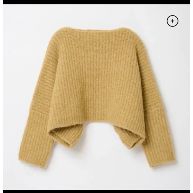 THE SHISHIKUI ALPACA KNIT YELLOW シシクイ