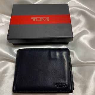 TUMI メンズ　長財布(小銭入れ無し)(折り財布)