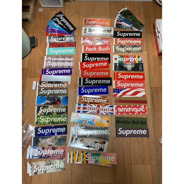 Supreme - supreme stickers ステッカー　ボックスロゴ
