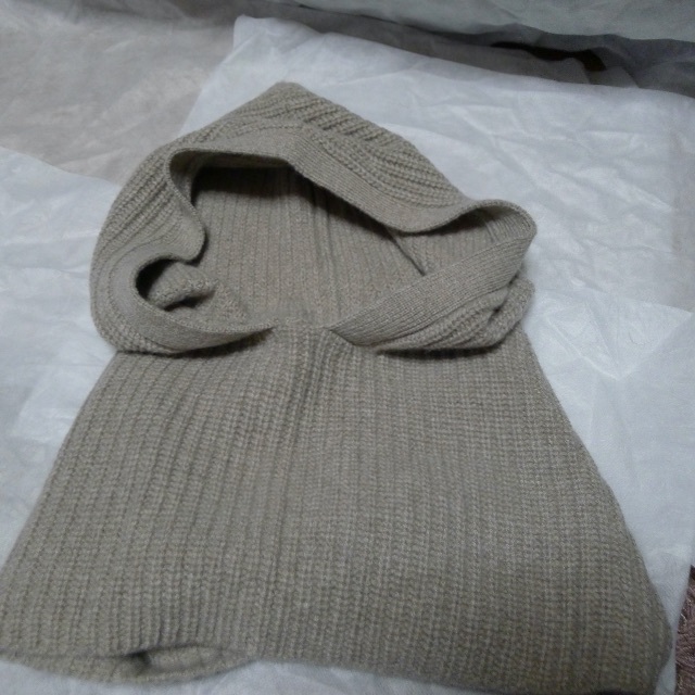 L'Appartement DEUXIEME CLASSE - NAKED CASHMERE カシミヤ フード ネックウォーマー スヌード