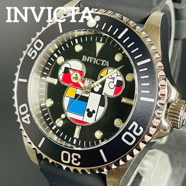 【新品未使用】INVICTA/メンズ腕時計/クォーツ/ディズニーコラボ/限定品