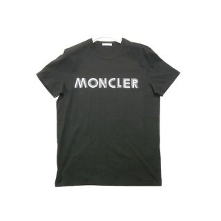 モンクレール(MONCLER)のサイズL◆新品 本物◆モンクレール 半袖 Tシャツ TEE 黒 メンズ(Tシャツ/カットソー(半袖/袖なし))