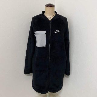 ナイキ(NIKE)の新品 NIKE ナイキ ボアジャケット フリース アウター ロング丈 キッズ(ジャケット/上着)