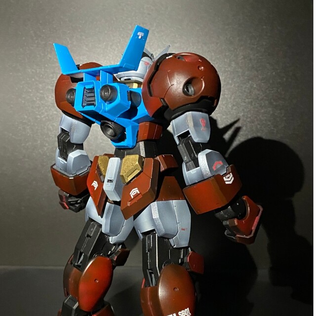 BANDAI(バンダイ)のガンダムエイジ  mg エアブラシによる全塗装 ガンプラ ガンダム プラモデル エンタメ/ホビーのおもちゃ/ぬいぐるみ(模型/プラモデル)の商品写真