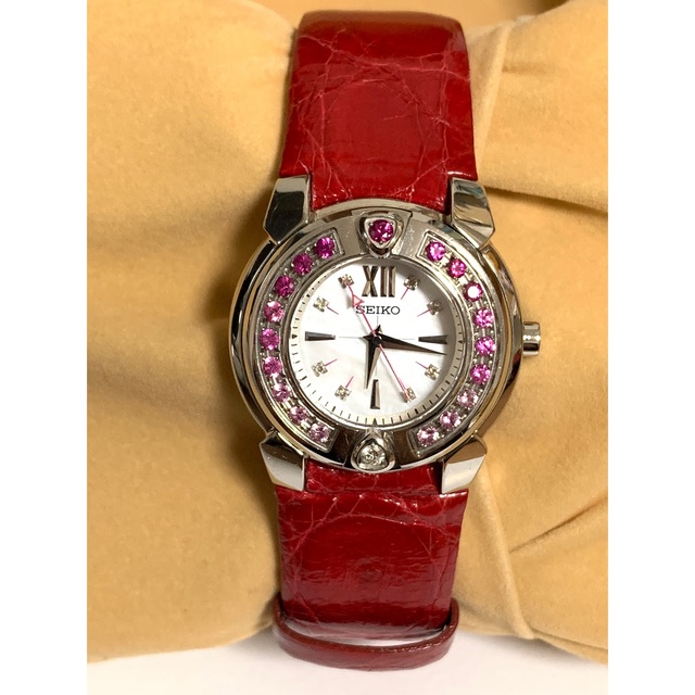 SEIKO - 希少 レア SEIKO セイコー ダイヤモンド ルビー SEIKO - 希少 レア SEIKO セイコー ダイヤモンド ルビー
