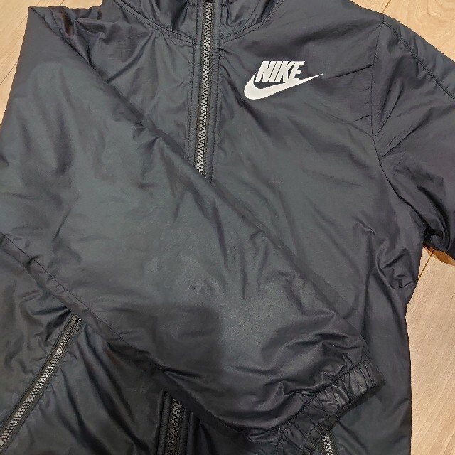 NIKE(ナイキ)の(kurumi様専用) NIKE ナイキ ジャンパー ブルゾン 黒 秋冬 キッズ/ベビー/マタニティのキッズ服男の子用(90cm~)(ジャケット/上着)の商品写真