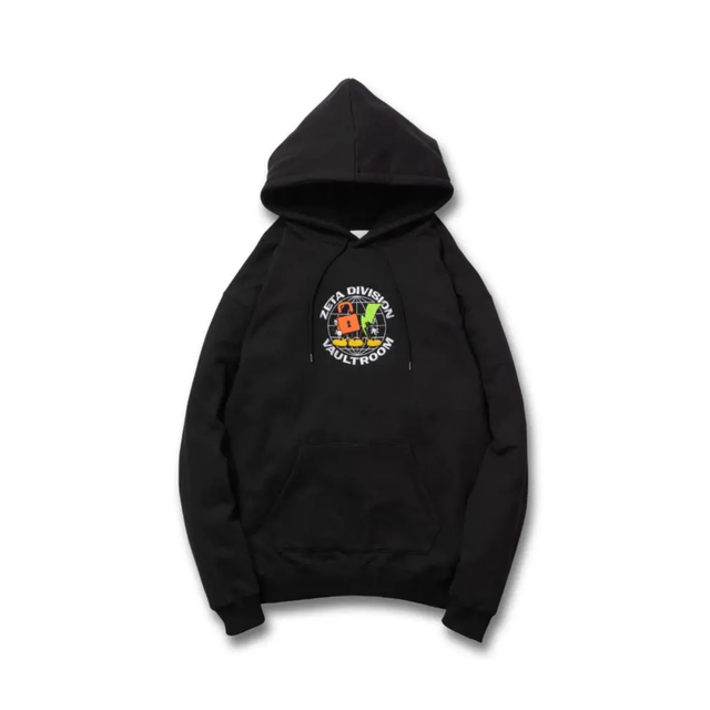 ZETA DIVISION LOGO HOODIE / WHITE フーディー袖丈長袖