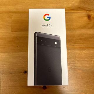 グーグル(Google)のGoogle pixel 6a charcoal 128GB(スマートフォン本体)