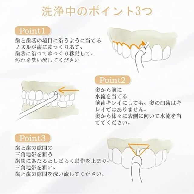 ジェットウォッシャー 口腔洗浄器 ウォーターピック 200m