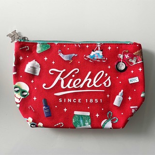 キールズ(Kiehl's)のKiehl's キールズ ノベルティ ポーチ ホリデイ 非売品 クリスマス(ポーチ)