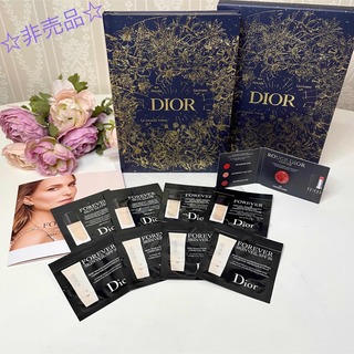 ディオール(Dior)の☆非売品☆ Dior ディオール ホリデー　ノベルティ ノート　サンプル9点付き(その他)