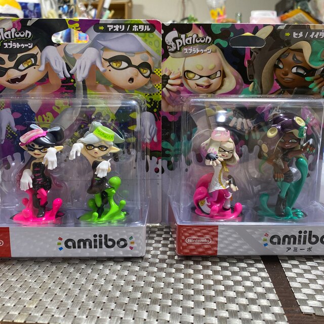 スプラトゥーン　amiibo 2個セット