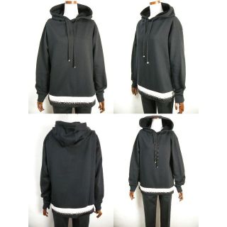 MONCLER - サイズS◇新品 本物◇モンクレール 裾ロゴ付き スウェット