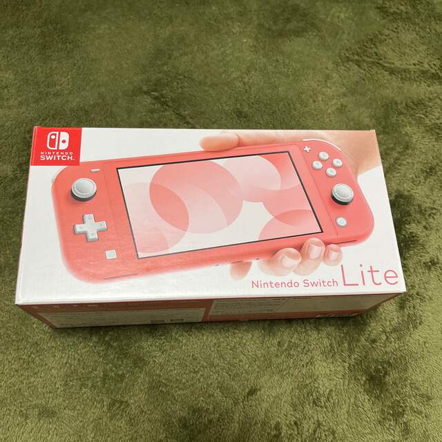 24時間以内配送】Switch 本体 コーラル ピンク スイッチ ライト - 携帯 24時間以内配送】Switch 本体 コーラル ピンク スイッチ ライト - 携帯