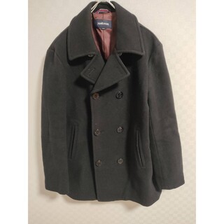 【美品】NEWYORKER Pコート Mサイズ ブラック 黒