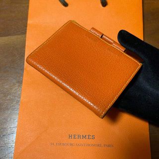Hermes - エルメス 手帳 アドレス帳付 オレンジ シャネル ヴィトン フォクシー グッチ