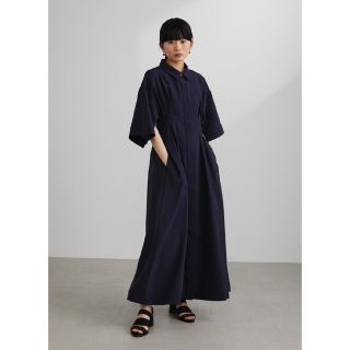 本日限定値下げ♡style mixer ウエストタック フレアシャツワンピース(ロングワンピース/マキシワンピース)