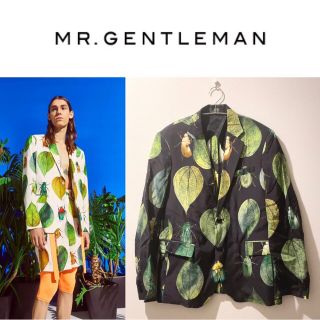 ミスタージェントルマン(MISTERGENTLEMAN)の【MISTERGENTLEMAN】LEAF&BUG SINGLE JACKET(テーラードジャケット)