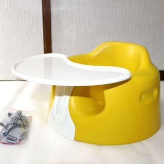ほぼ未使用 美品 バンボ Bumbo イエロー ベビーチェア ベビーソファ 箱 ...