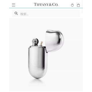 ティファニー(Tiffany & Co.)のティファニー ビーン ライター(タバコグッズ)