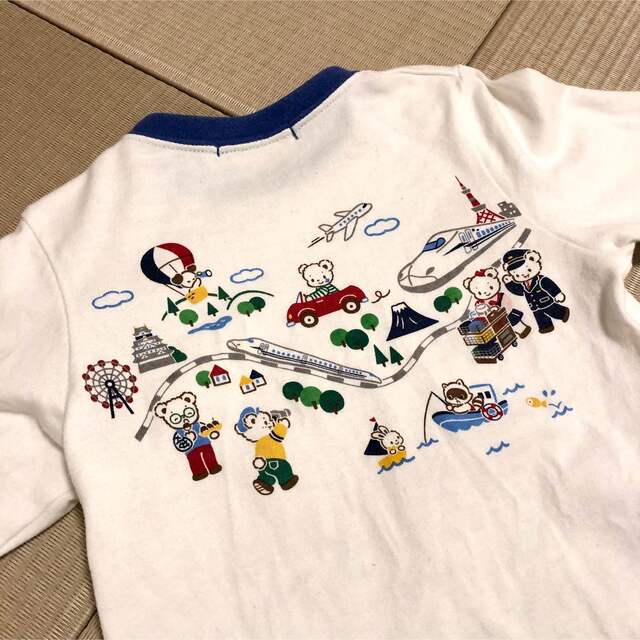 familiar(ファミリア)のファミリア  JR東海パッセンジャーズ　コラボTシャツ キッズ/ベビー/マタニティのキッズ服男の子用(90cm~)(Tシャツ/カットソー)の商品写真