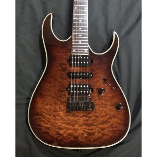 1999 Ibanez RG 198QM / Antique Brown SB