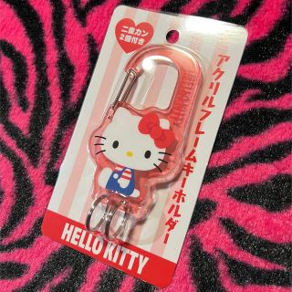 ハローキティ(ハローキティ)のHELLO KITTY♥ キティ♡ アクリルフレームキーホルダー♡(キーホルダー)