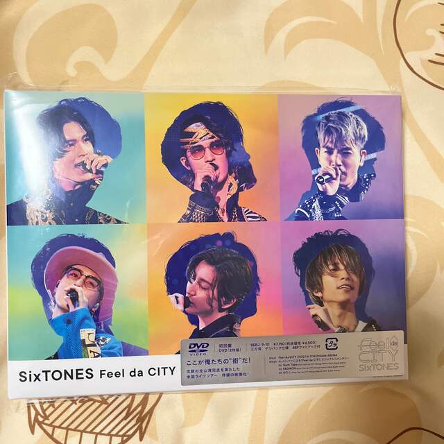 SixTONES Feel da CITY 初回盤DVD