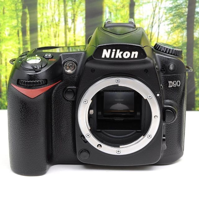 Nikon D90☆スマホ転送OK&即日発送☆操作を楽しめるカメラ♪3110