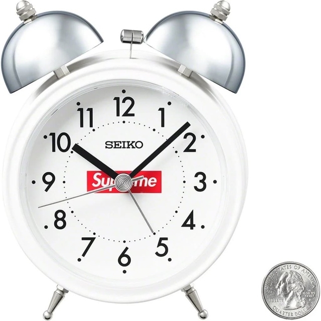 Supreme(シュプリーム)のSupreme Seiko Alarm Clock インテリア/住まい/日用品のインテリア小物(置時計)の商品写真