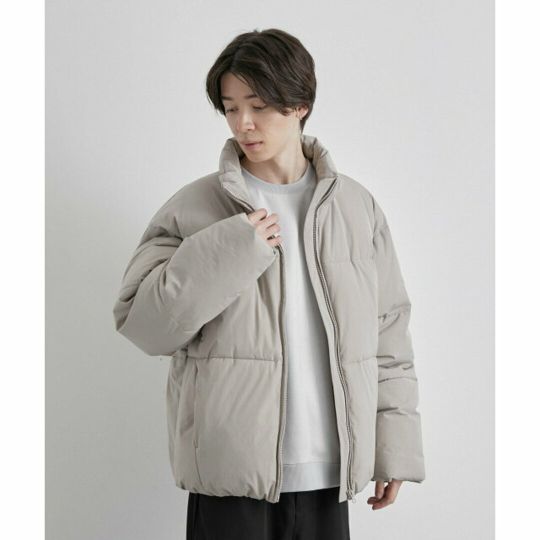 JUNRED(ジュンレッド)の【ベージュ系（28）】2WAYストレッチファイバールーズダウンジャケット メンズのジャケット/アウター(ダウンジャケット)の商品写真