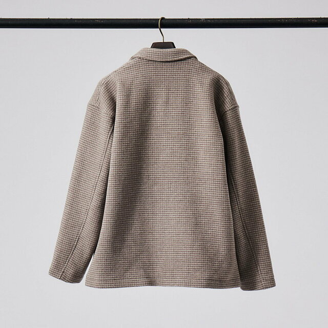 【ベージュ系その他1】【Bollington*ABAHOUSE GRAY】撥水 メルトン カバーオール