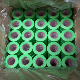 YAMATO ロールテープ付箋 ピンク×5 黄×5 緑×4 オレンジ×4(テープ/マスキングテープ)