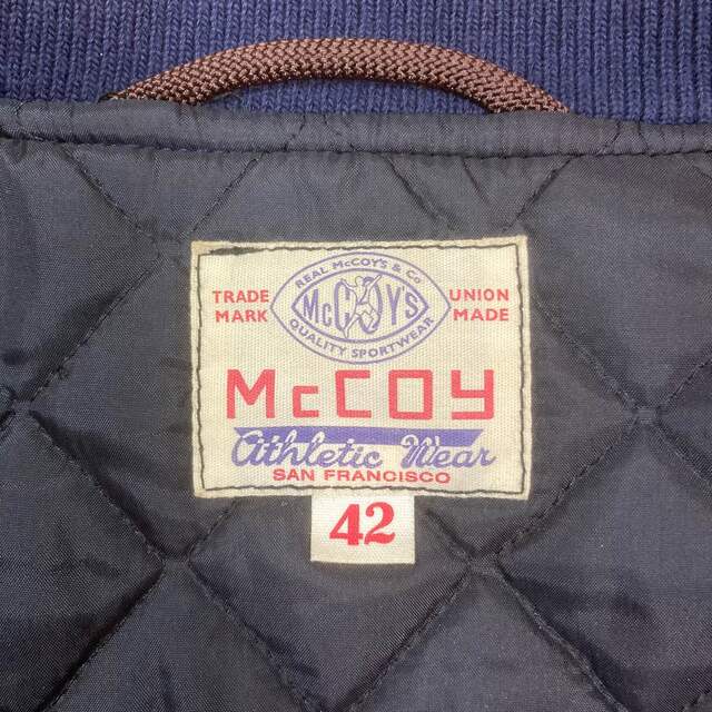THE REAL McCOY'S(ザリアルマッコイズ)のリアルマッコイズ　スタジャン　THE REAL McCOY'S メンズのジャケット/アウター(その他)の商品写真