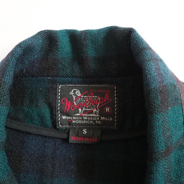 WOOLRICH(ウールリッチ)のウールリッチ　USA製　ベスト　ジレ　ブラックウォッチ　ポケット付　美品 メンズのトップス(ベスト)の商品写真