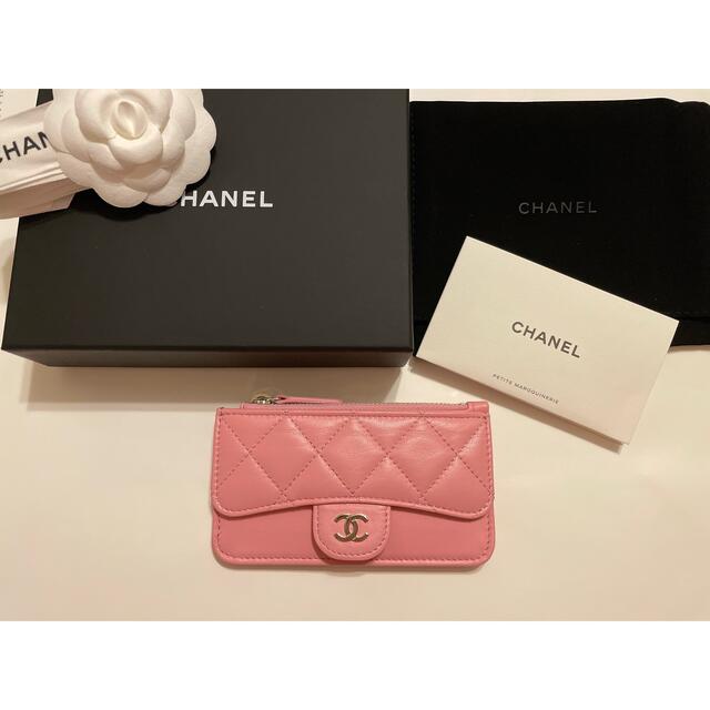 CHANEL シャネル マトラッセ ミニ財布 ピンク ココマーク 新品 未使用